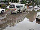بارش باران و مشکلات تردد شهروندان قمی