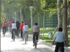 برگزاری همایش دوچرخه سواری "هوای پاکیزه" در قم