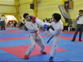 تجلیل از کاراته کاهای موفق قم در لیگ های کاراته کشور