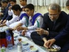 :عکس خبری:مهمانی افطار ایتام قم با حضور رئیس مجلس شورای اسلامی