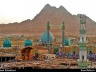 :گزارش تصویری: بازدید هوایی فرمانده ناجای قم از مسجد جمکران  