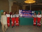 پوشش امدادی مراسم لیالی قدر توسط امدادگران و نجاتگران هلال احمر
