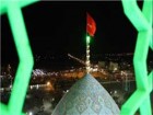 جایگزینی کتیبه­‌های گلدوزی شده مخمل به جای بنر در مسجد جمکران