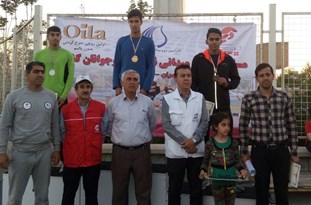 مدال طلای 100 متر ایران به دوومیدانی‌ قم رسید