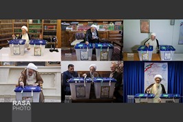 شرکت مراجع تقلید و علما در انتخابات