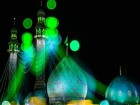 اقامه نماز عید سعید فطر در مسجد مقدس جمکران به امامت آیت الله مقتدایی