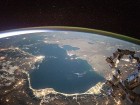 تصاویری تکان دهنده از تبخیر آب دریای مازندران از قاب دوربین ناسا