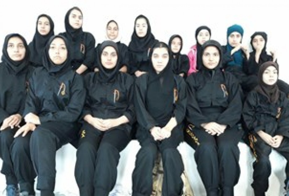 رقابت‌ تیم‌های 3 رده سنی کونگ‌فو قم در مسابقات بانوان ایران