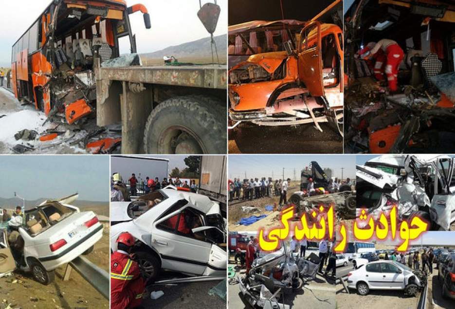 فوت 26 نفر طی 40 روز در تصادفات قم/ رشد آمار تصادفات و تلفات ناشی از حوادث ترافیکی