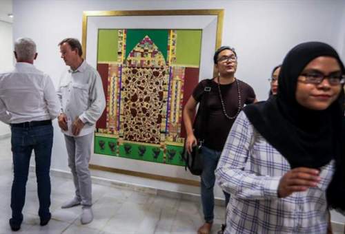 نمایشگاه هنری «حلال و حرام» در کوالالامپور برگزار شد