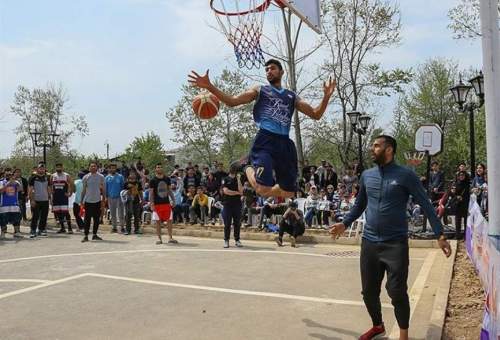 بسکتبال خیابانی در قم توسعه پیدا می‌کند