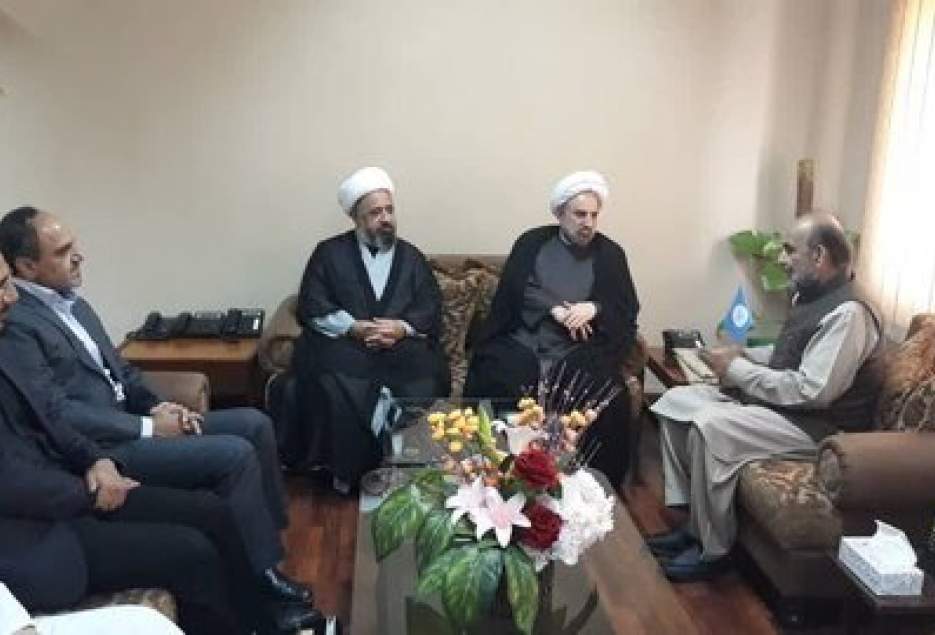رئیس دانشگاه مذاهب اسلامی با رئیس شورای ایدئولوژی اسلامی پاکستان دیدار کرد