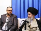 حضرت آیت الله علوی گرگانی و مجبتی بیگدلی، کاندیدای انتخابات ریاست جمهوری یازدهم.